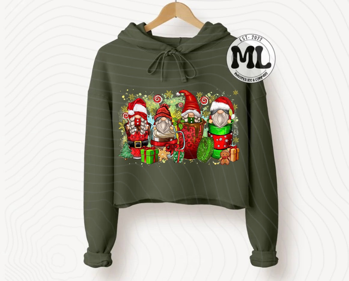 Christmas gnome drinks