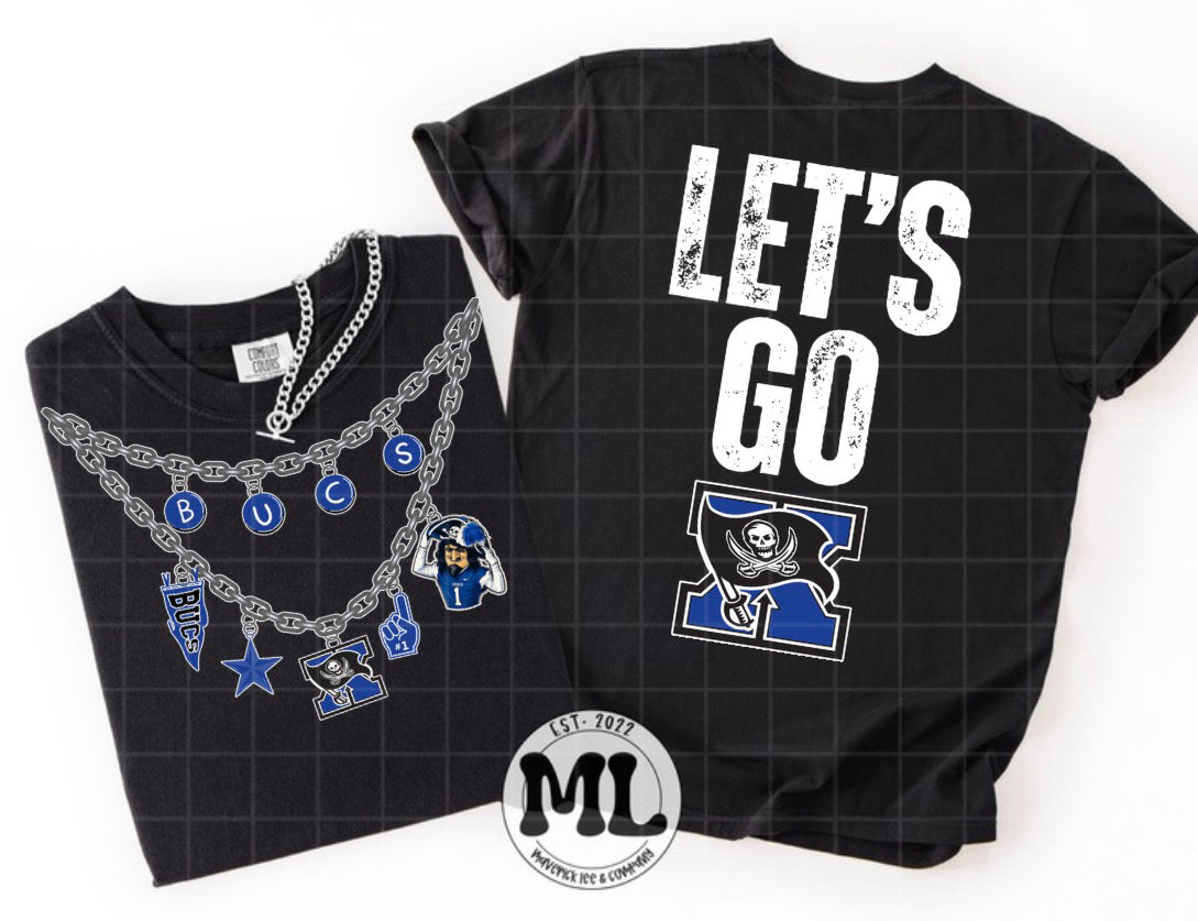 Xenia spirit charm chain - let’s go logo back