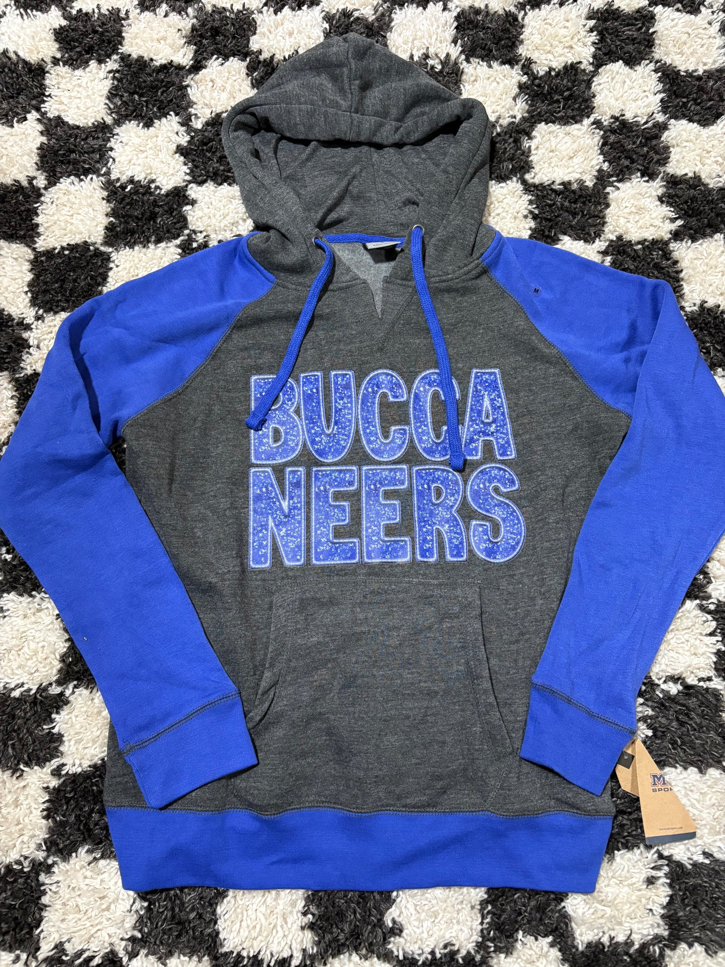 M hoodie in stock (women’s fit)