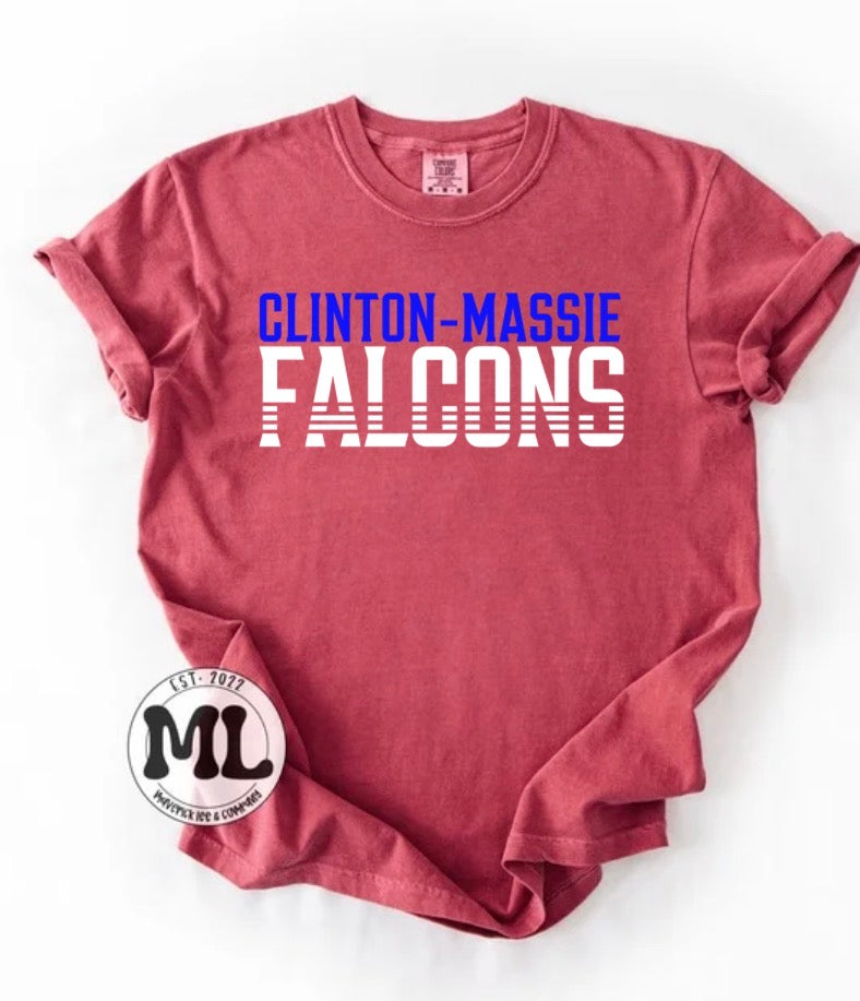 Clinton-Massie Falcons July 2026 spirit collection