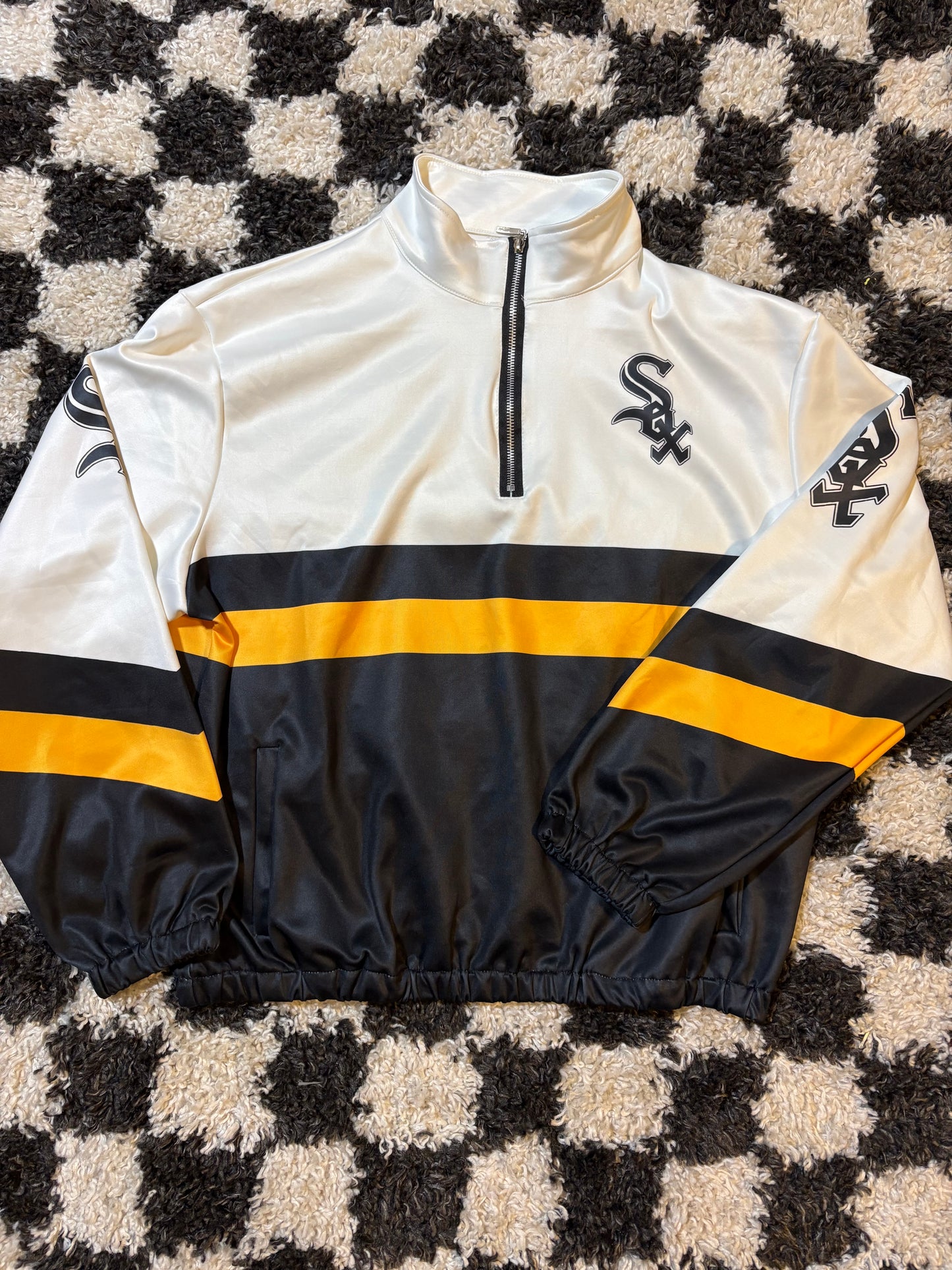 Discounted XL quarter zip in stock