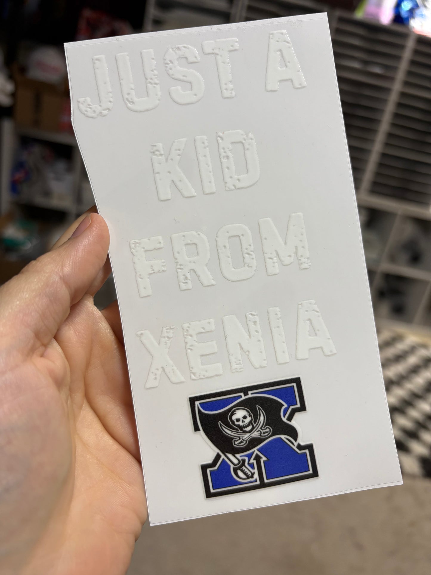 6 inch car decal in stock