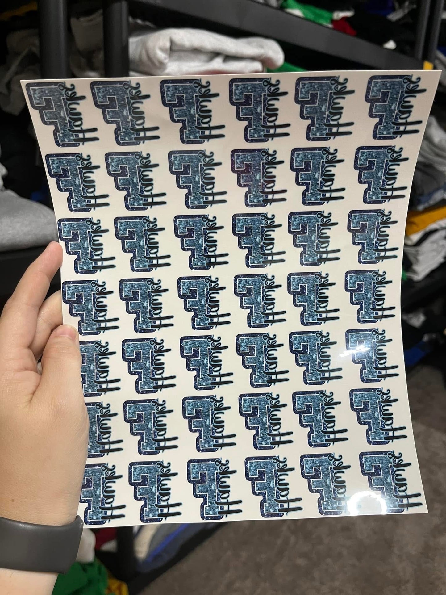 In stock – body tattoos – fairborn Skyhawks (hawks)