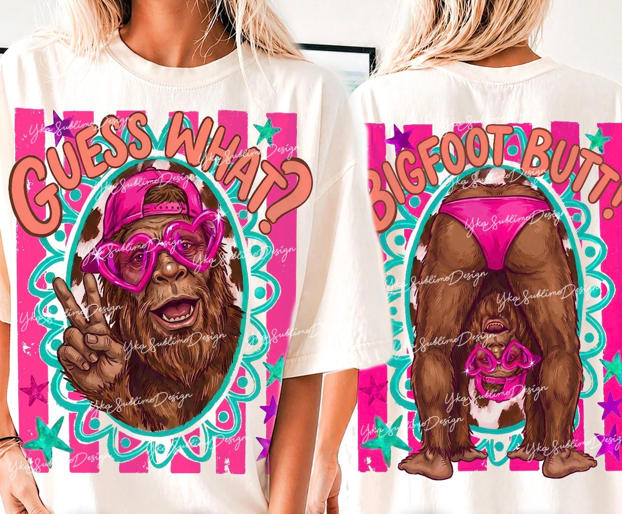Guess what big foot butt