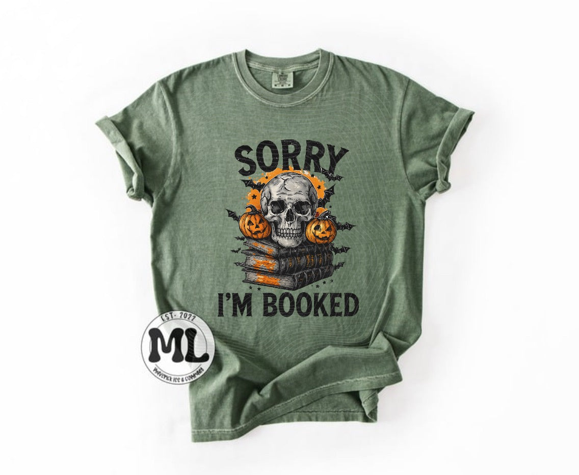 Sorry I’m booked