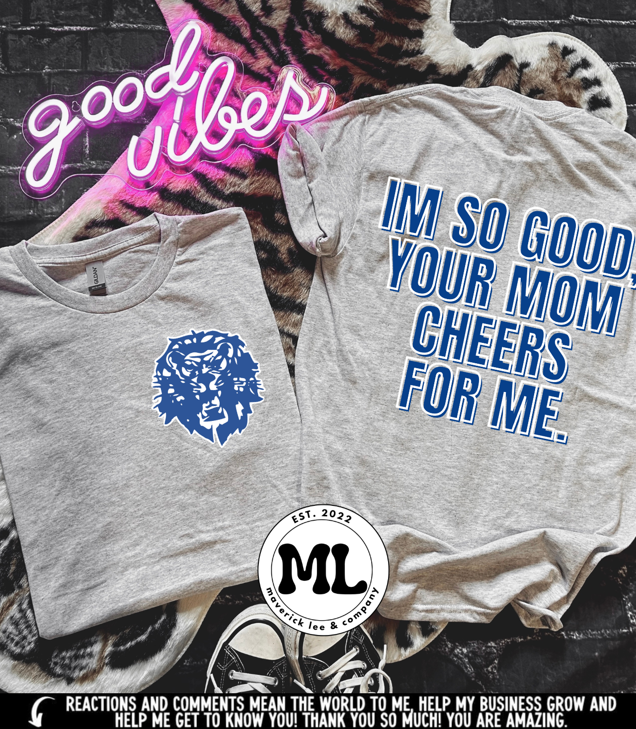 Blue lions Iām so good