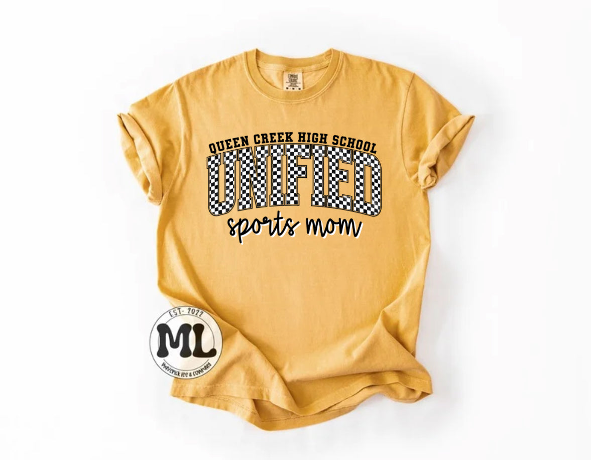 Queen Creek bulldogs unified sports mom