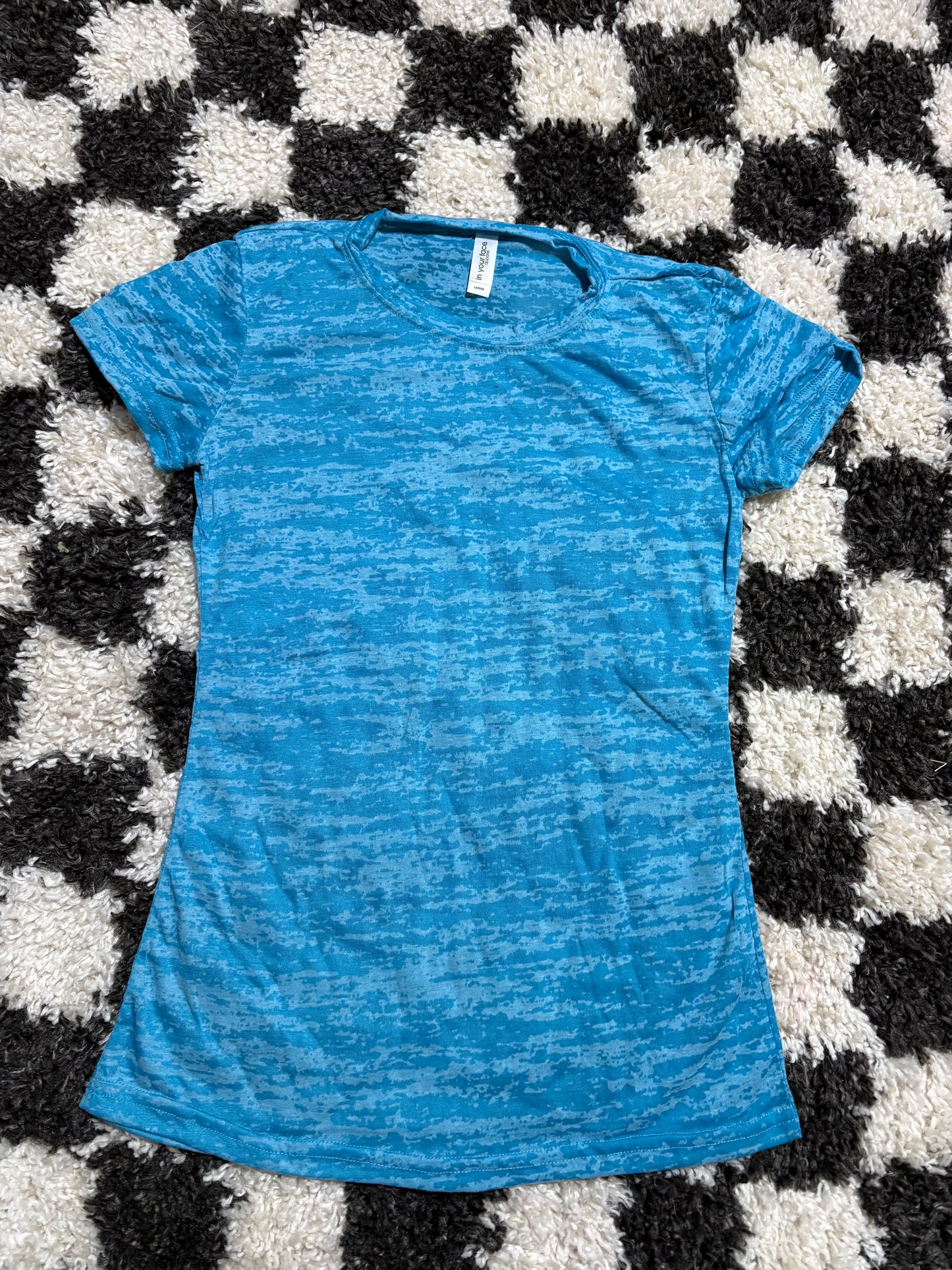 In stock - junior’s burnout tee