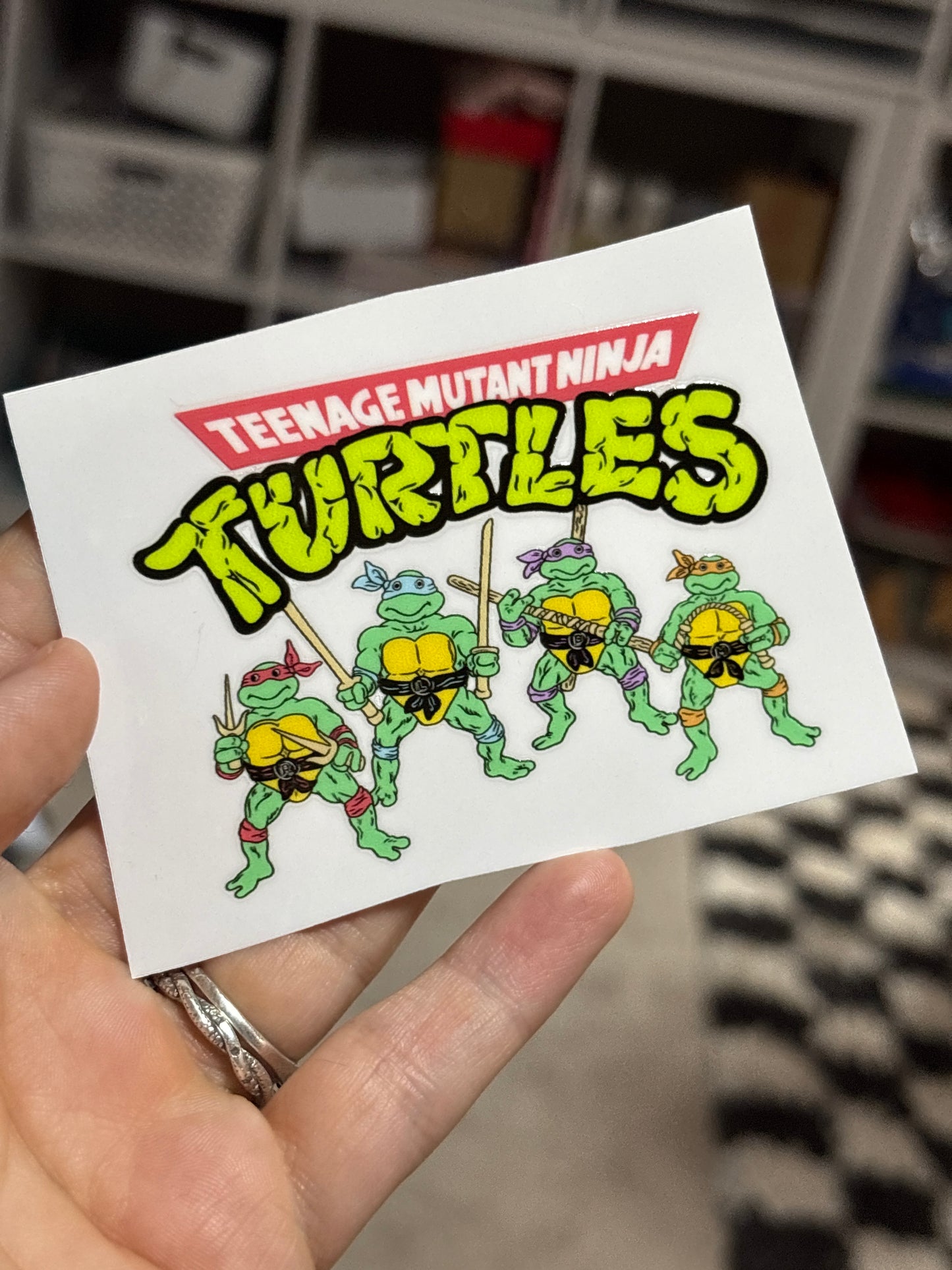 UVDTF sticker in stock