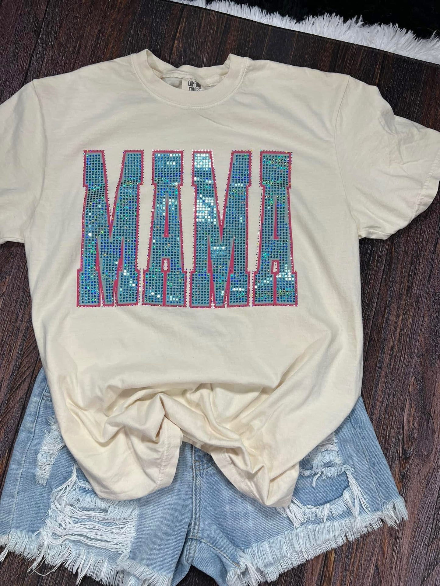 Custom spangle tee