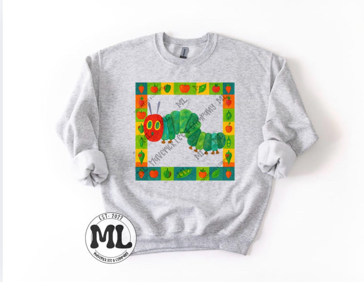 Thrifted caterpillar