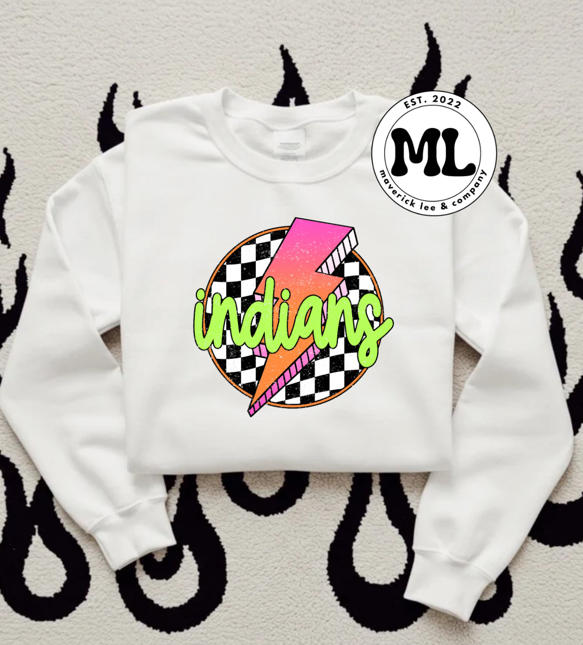 Indians bolt neon