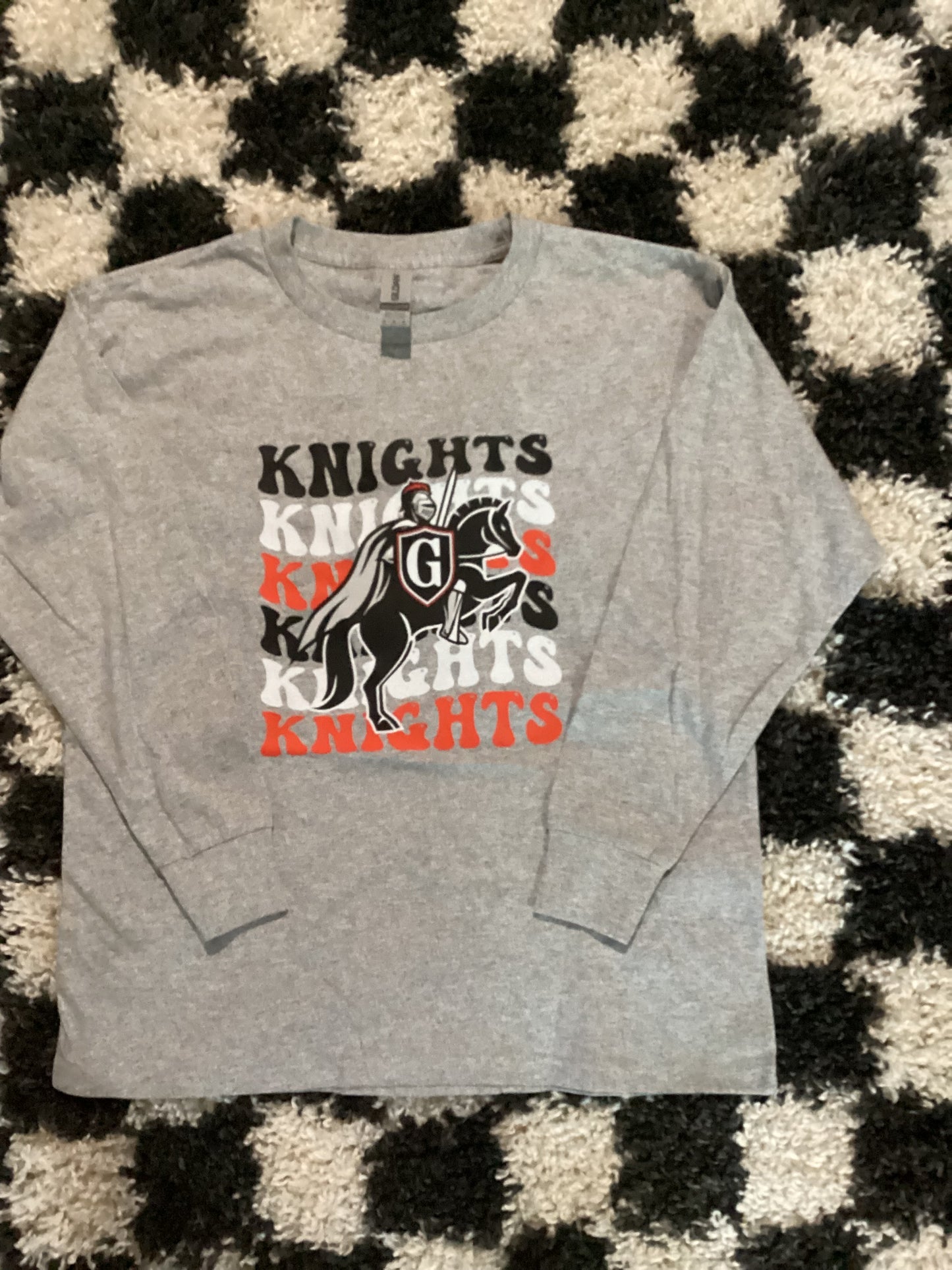 M youth long sleeve tee in stock