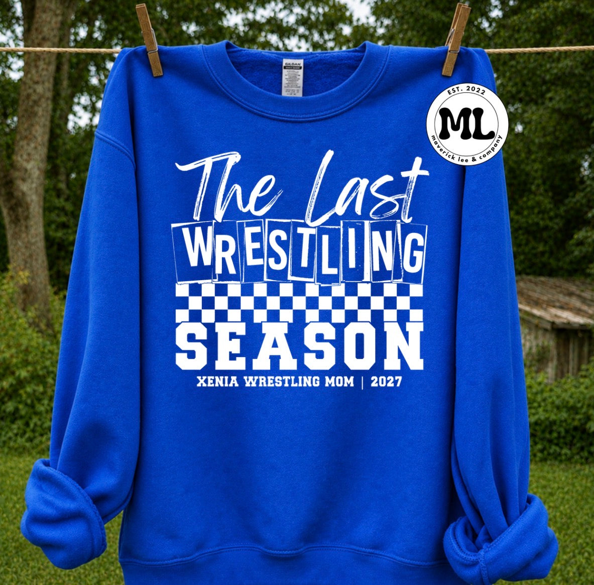 The last wrestling season - custom name