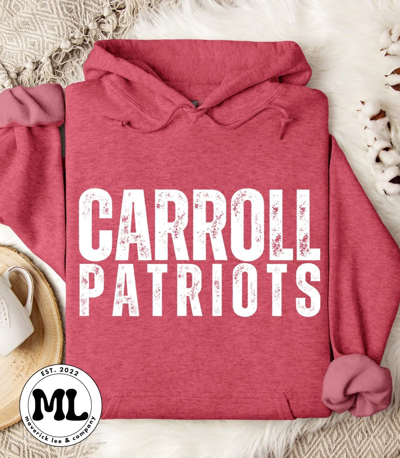Carroll patriots distressed
