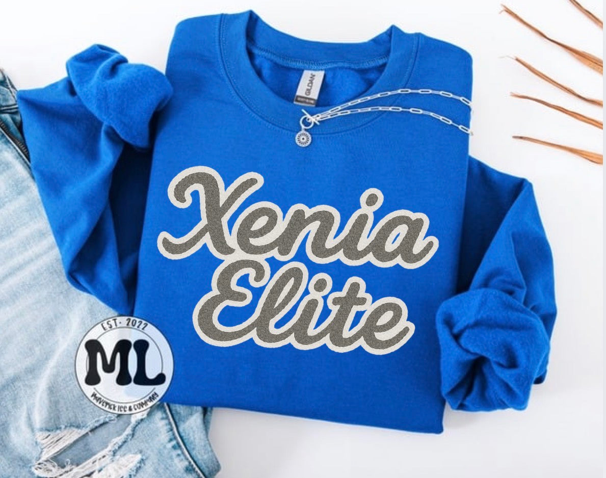 Xenia Elite faux crochet