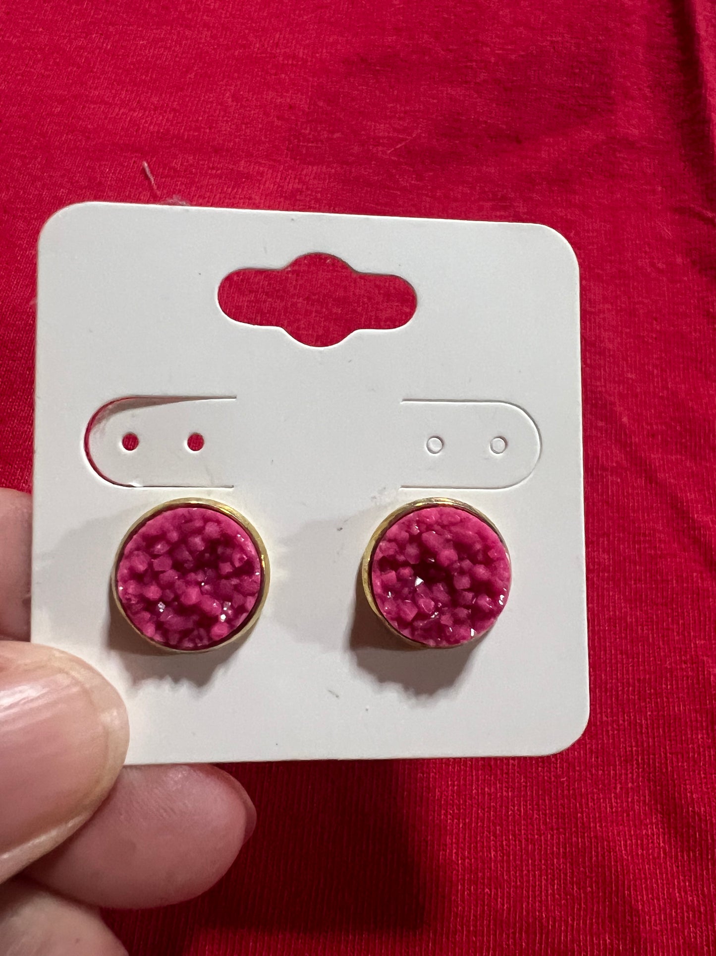 In stock earrings 12mm