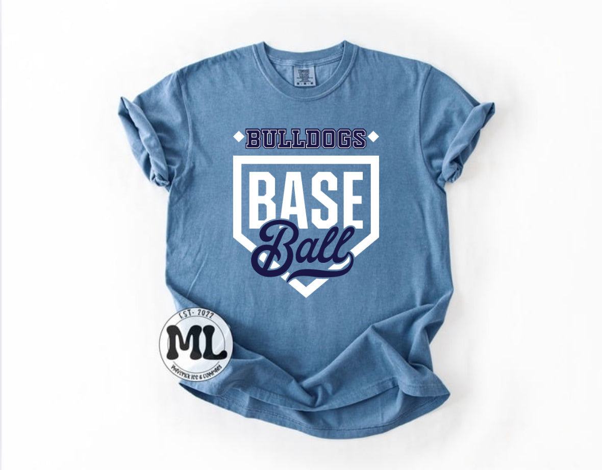 Yellow Springs Bulldogs - home plate baseball