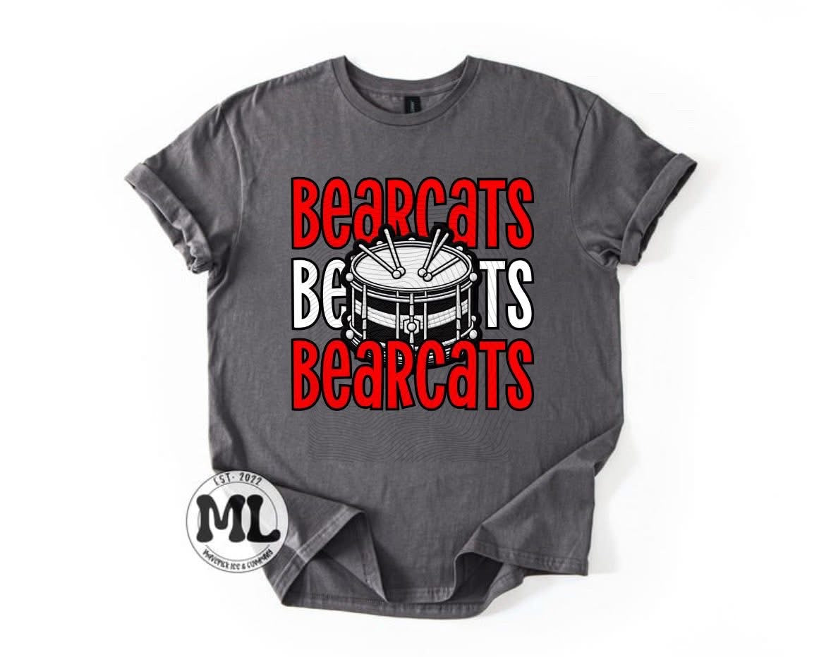 Bearcats - scrolling band