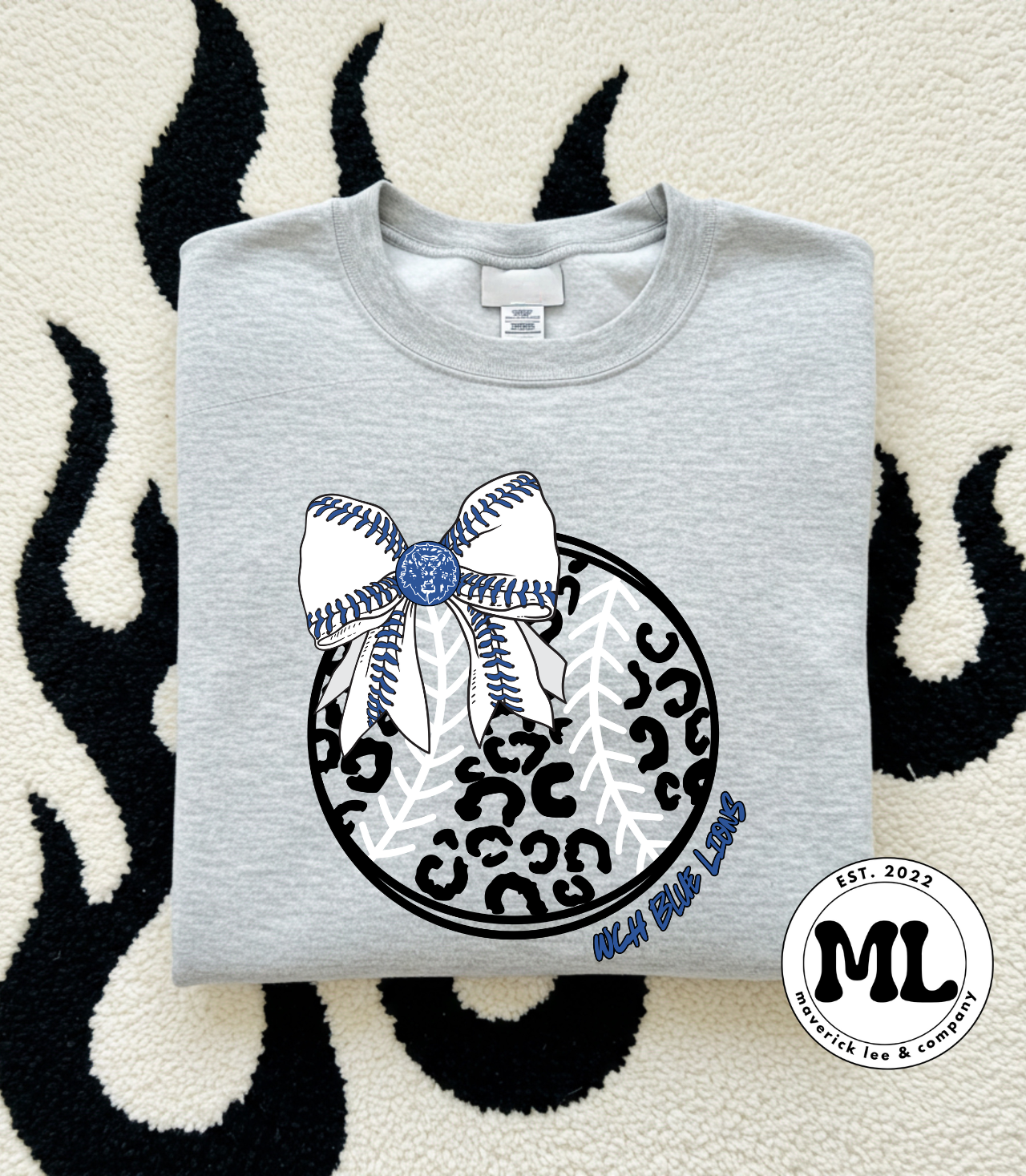 Blue lions cheetah ball
