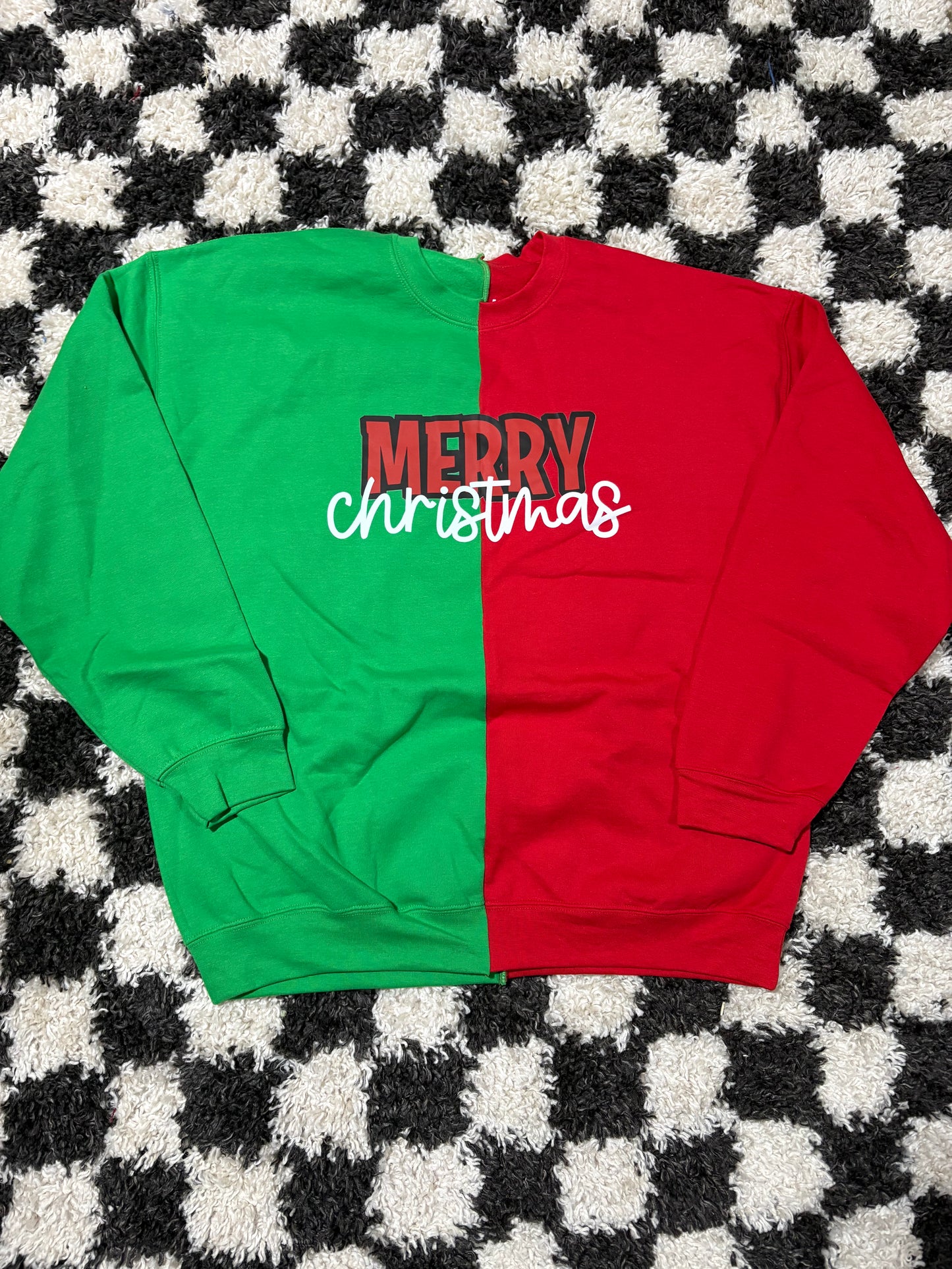 Xl split sweatshirt in stock