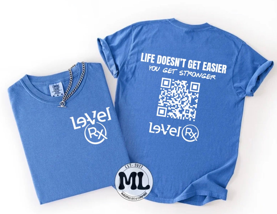 LVRX Custom - Life doesn’t get easier - WHITE FONT