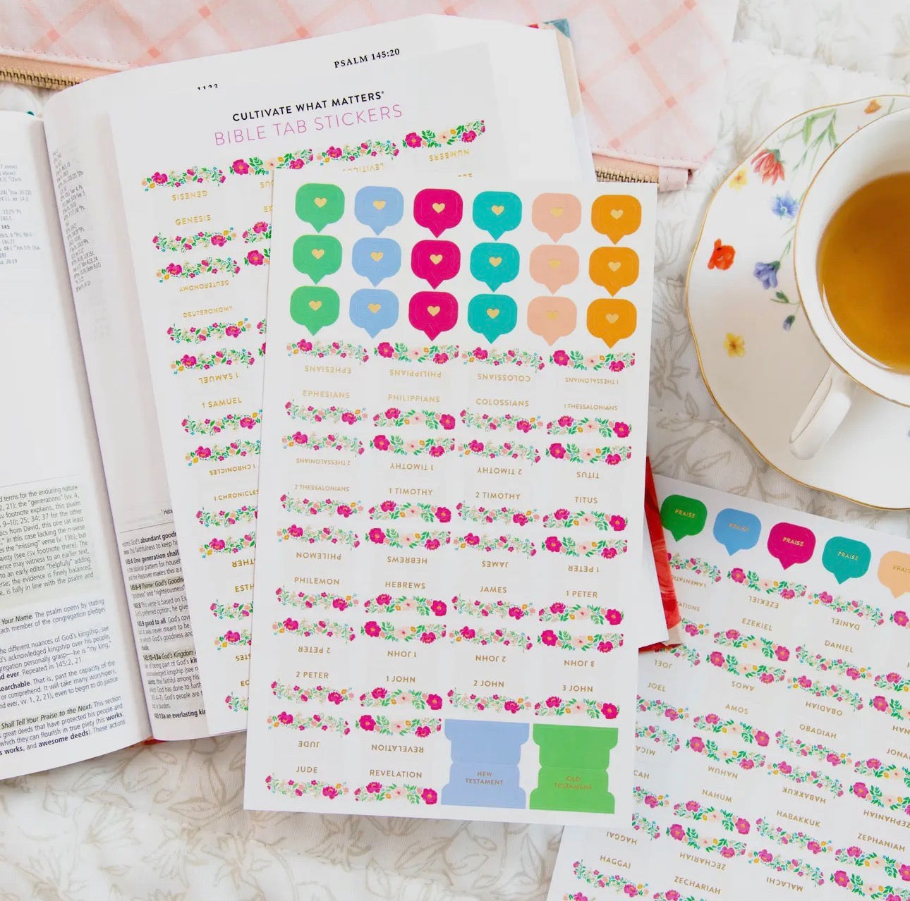 Bible tabs - in stocks