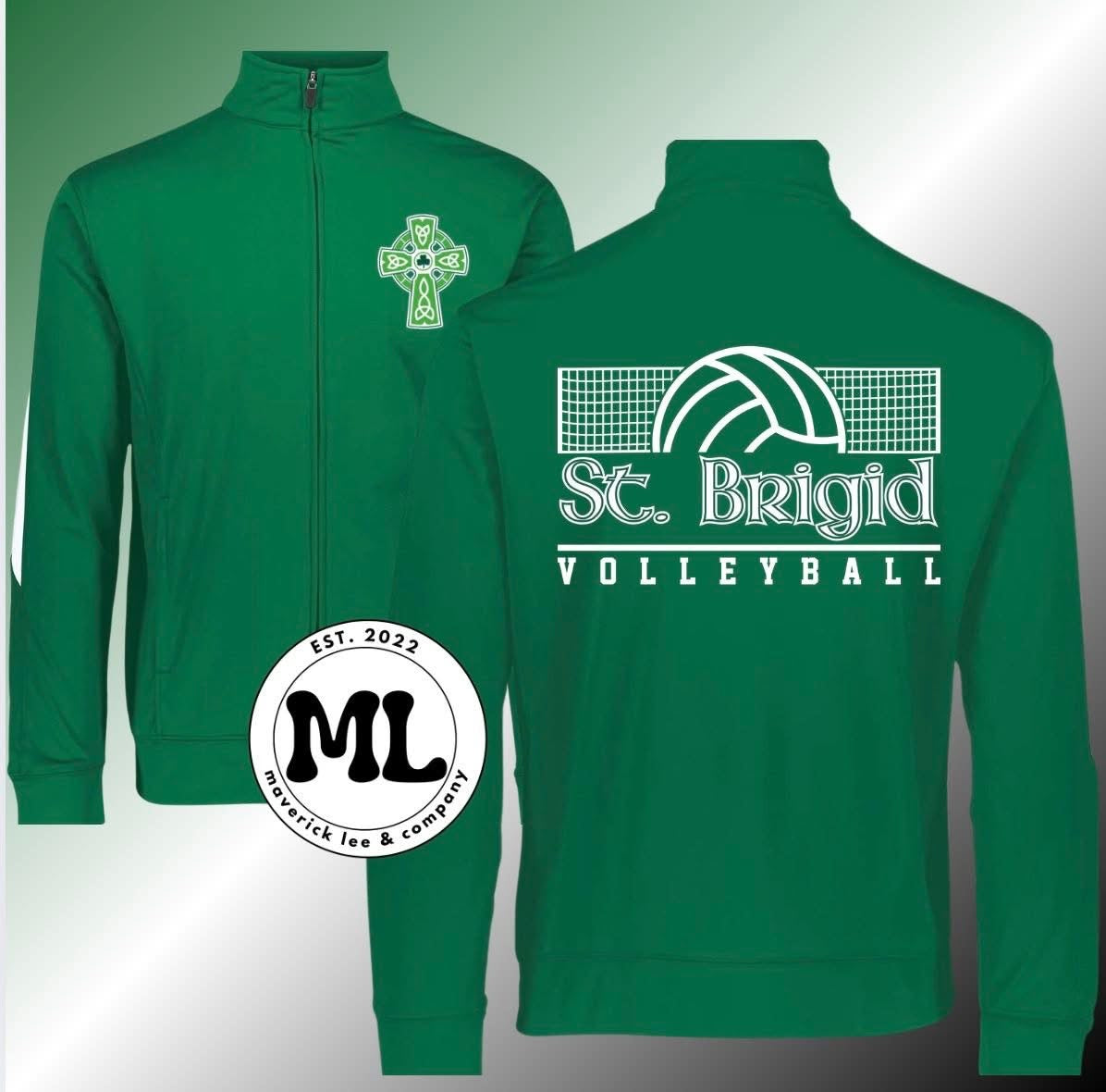 St. Brigid volleyball jacket