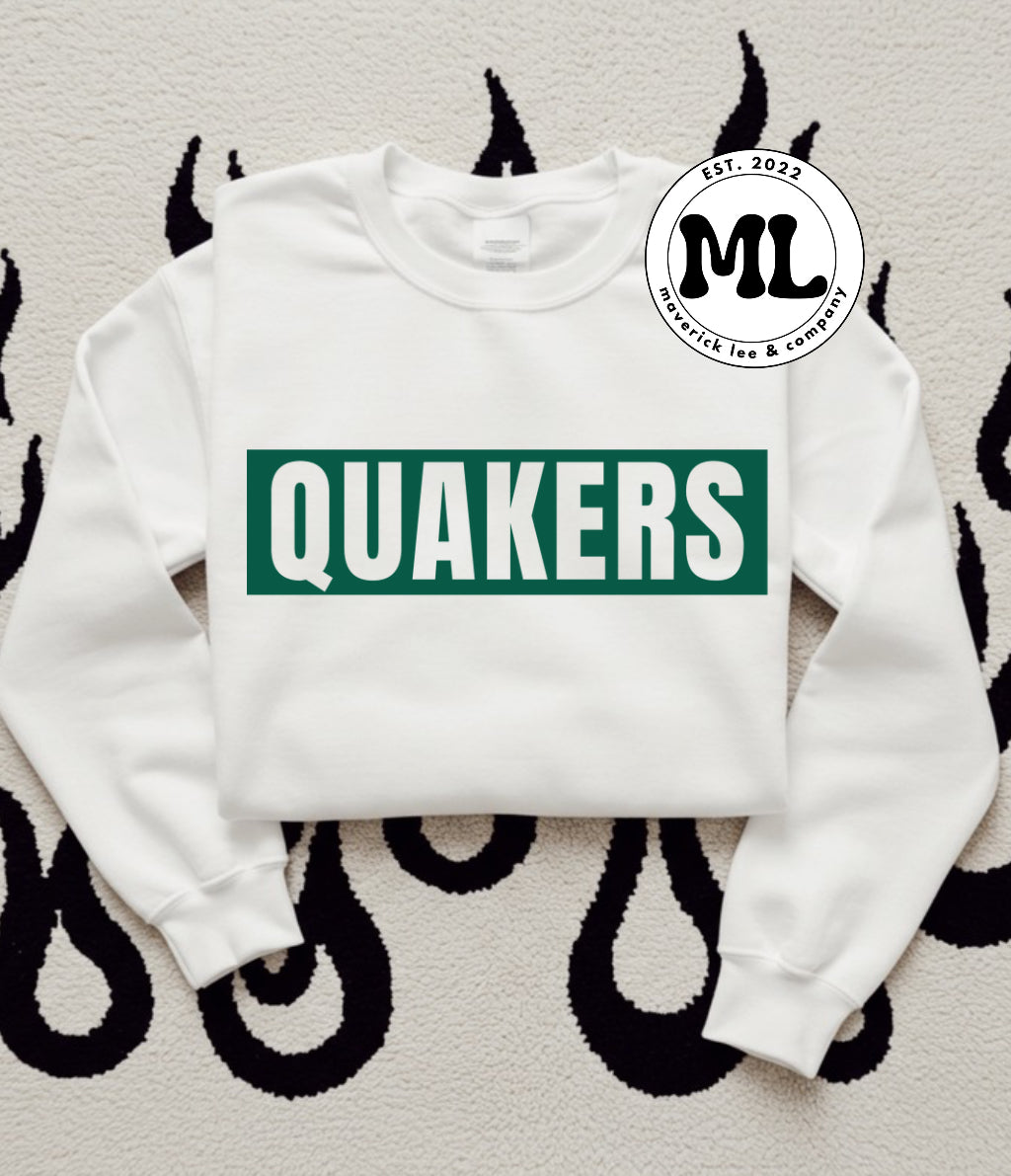Wilmington Quakers transparent block
