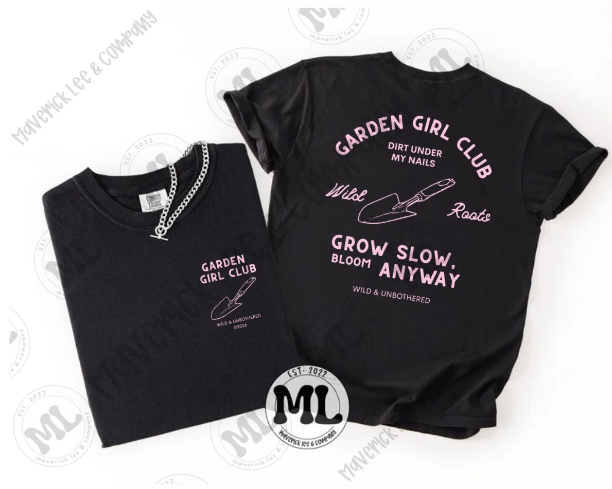 Garden girl club - pink