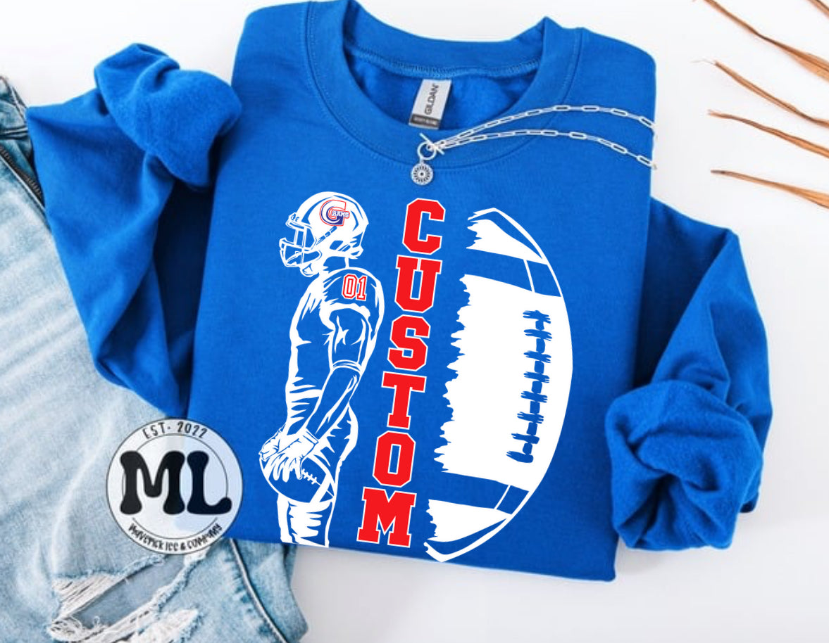 Greeneview football custom