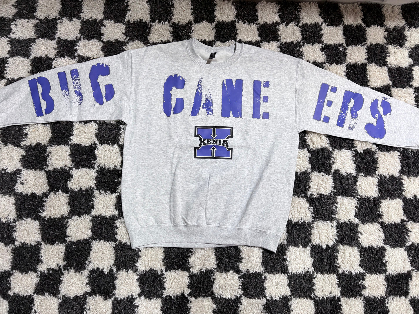 Large oversized letters sweatshirt