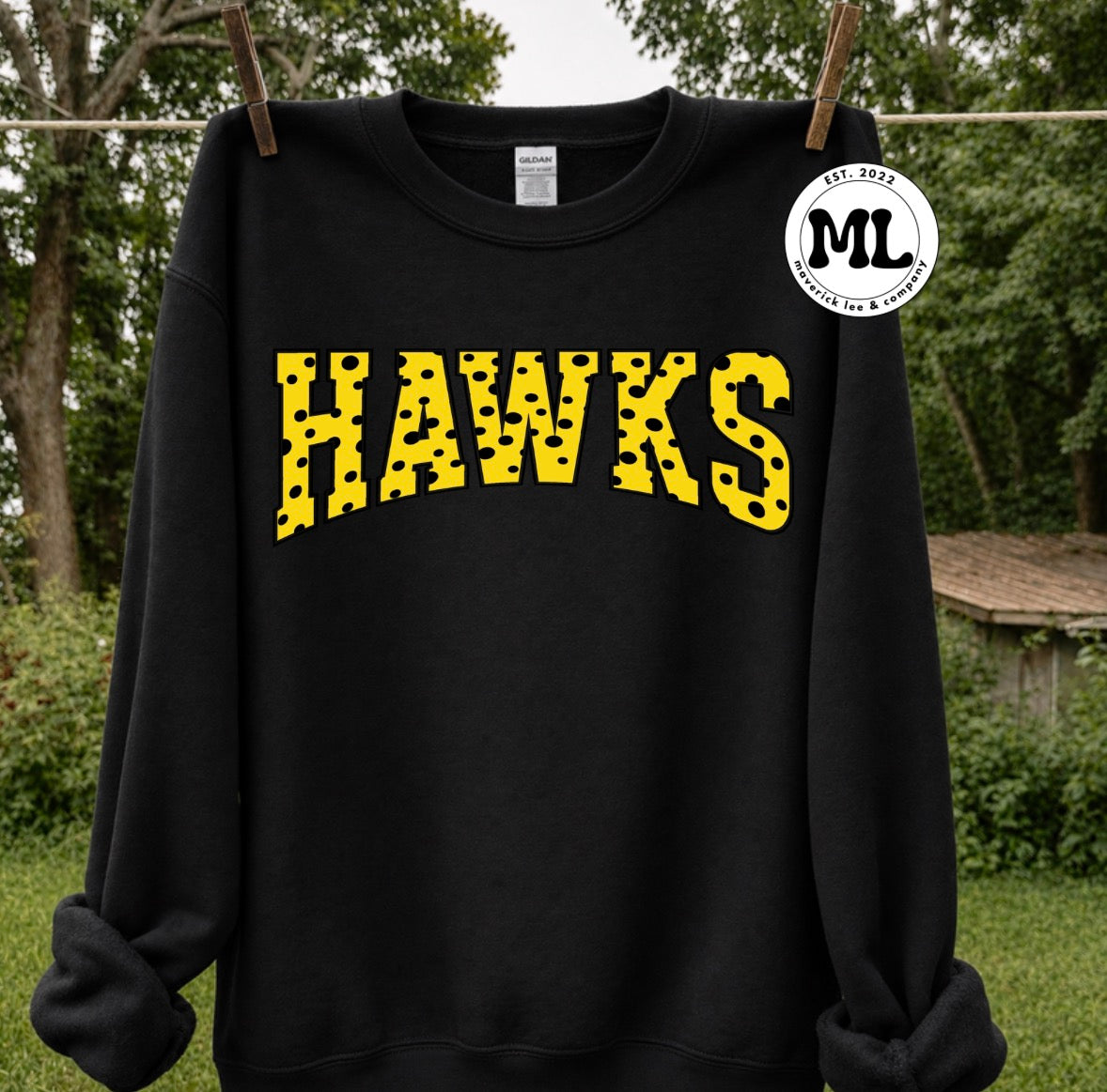 Hawks Polka dots