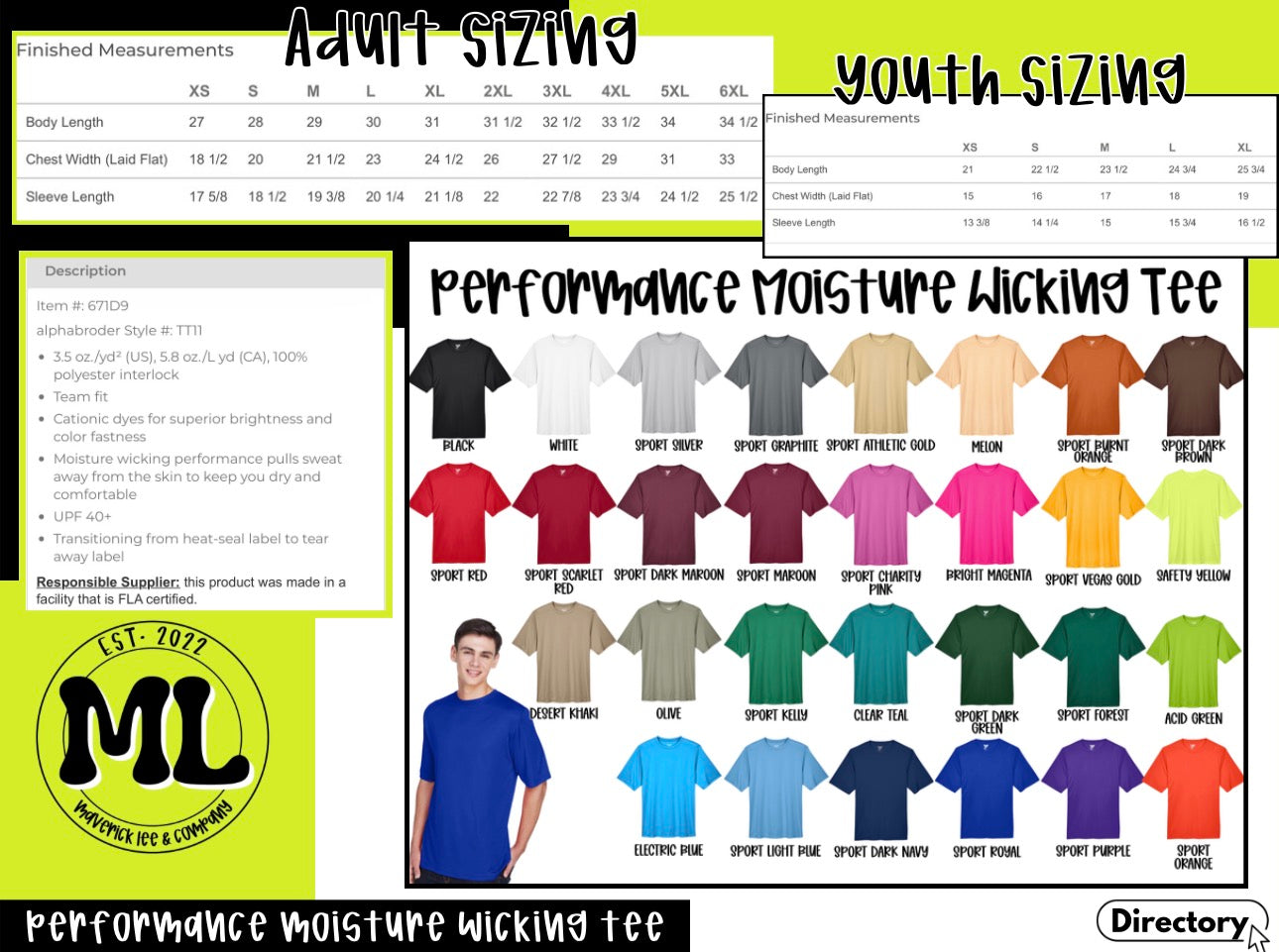 Performance tee flash sale 