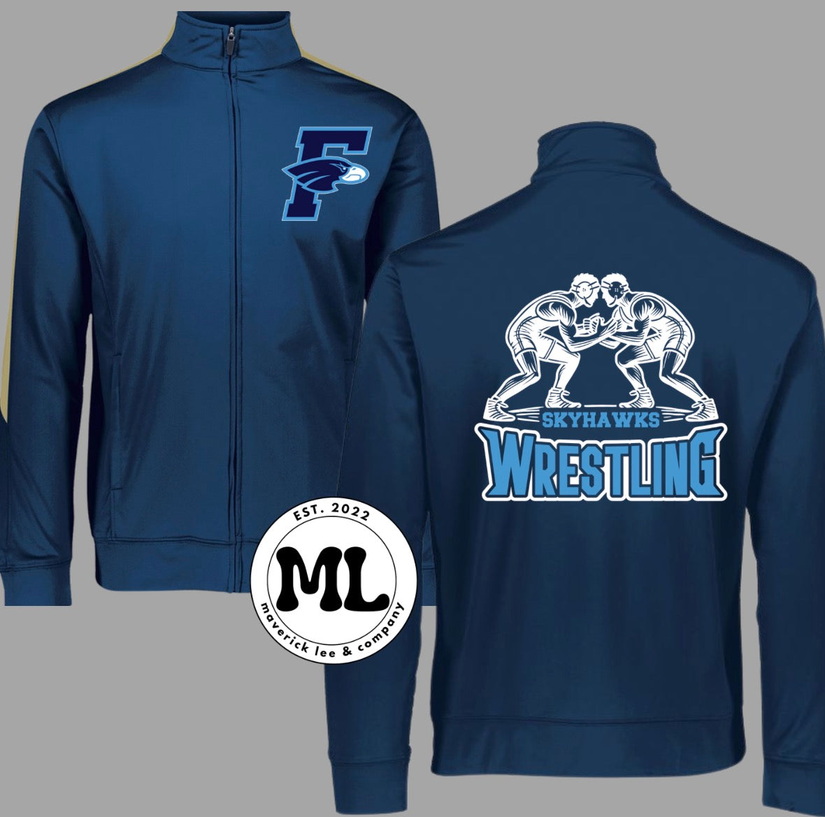 Fairborn Skyhawks jacket - rocker