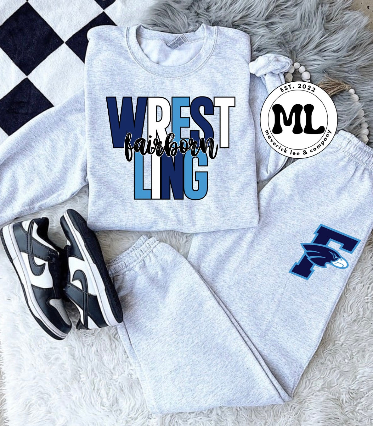 jogger set - Fairborn wrestling