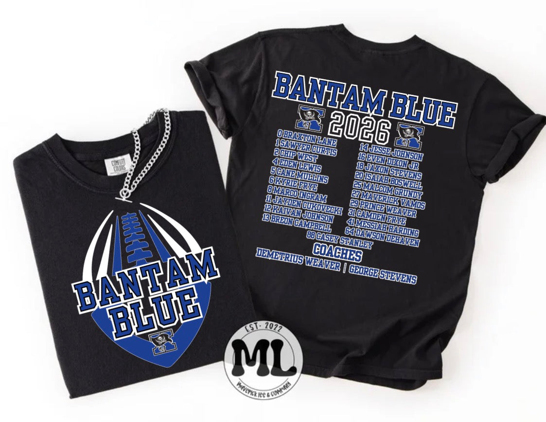 2026 Bantam Blue with Roster