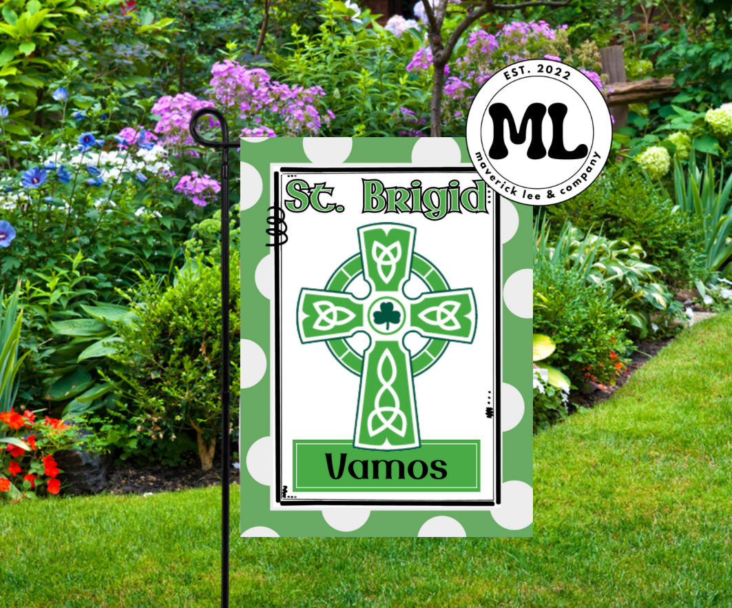 St. Brigid Garden Flag