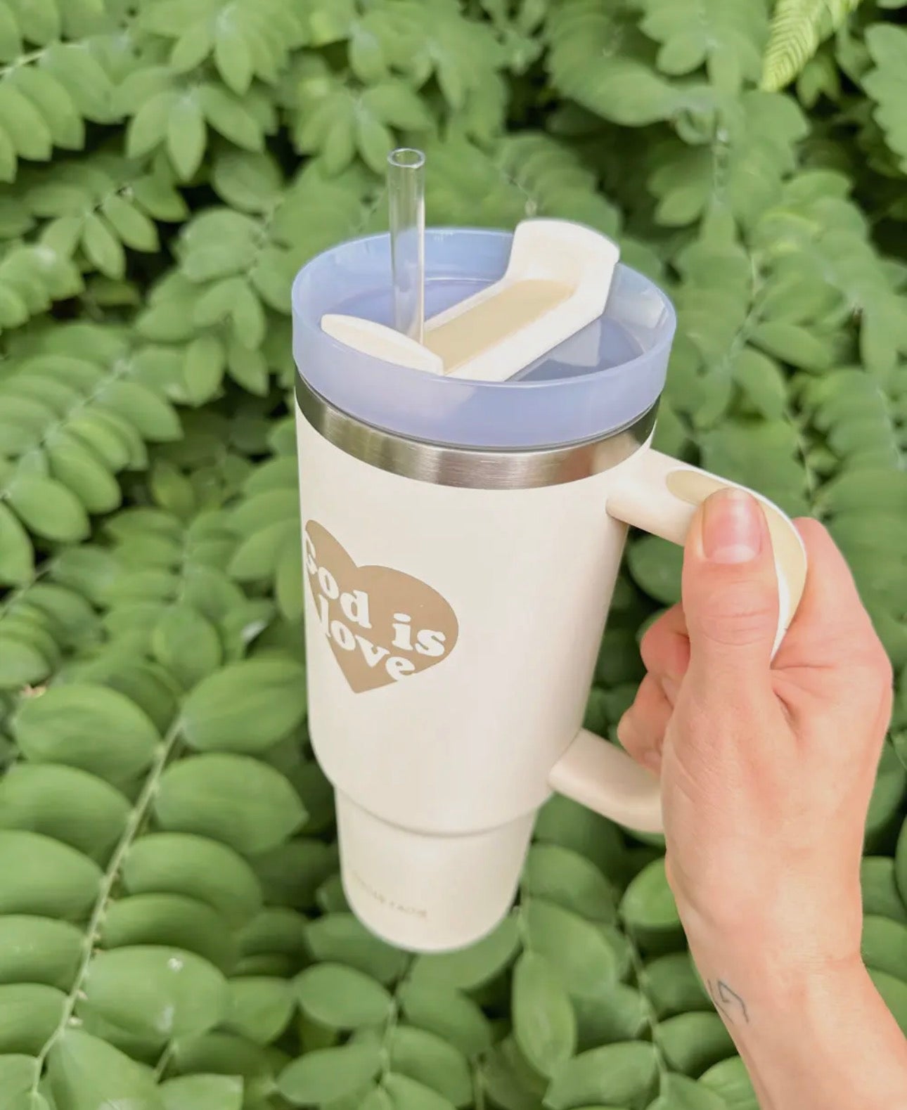 God is love 40 ounce Tumbler