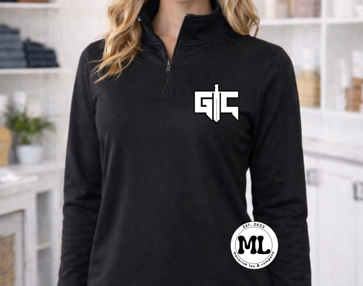 Gladiator wrestling pocket logo