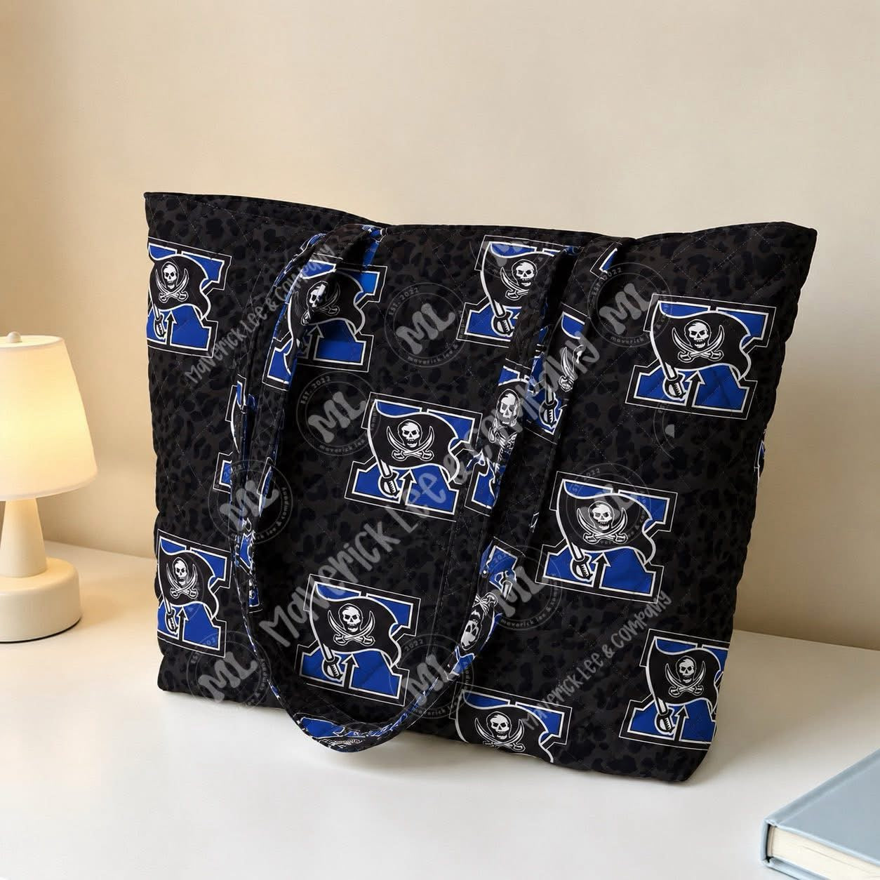 Custom Quilted Tote Bag