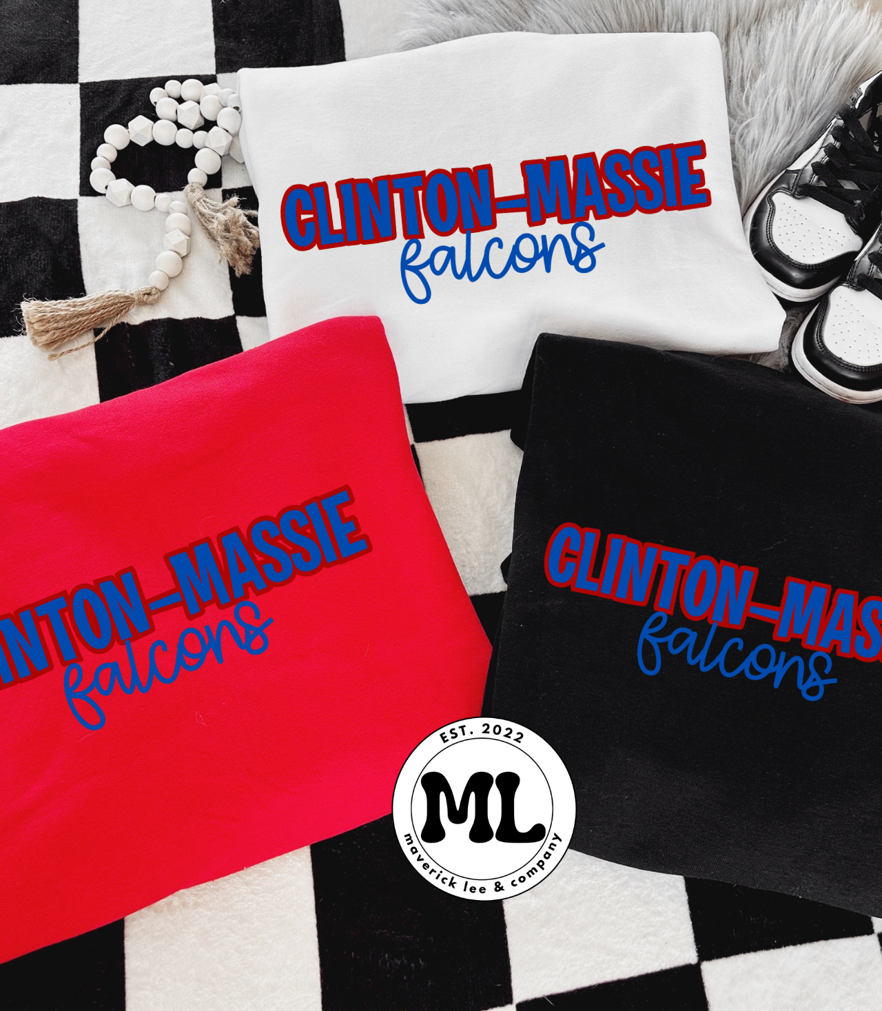 Clinton-Massie school + mascot