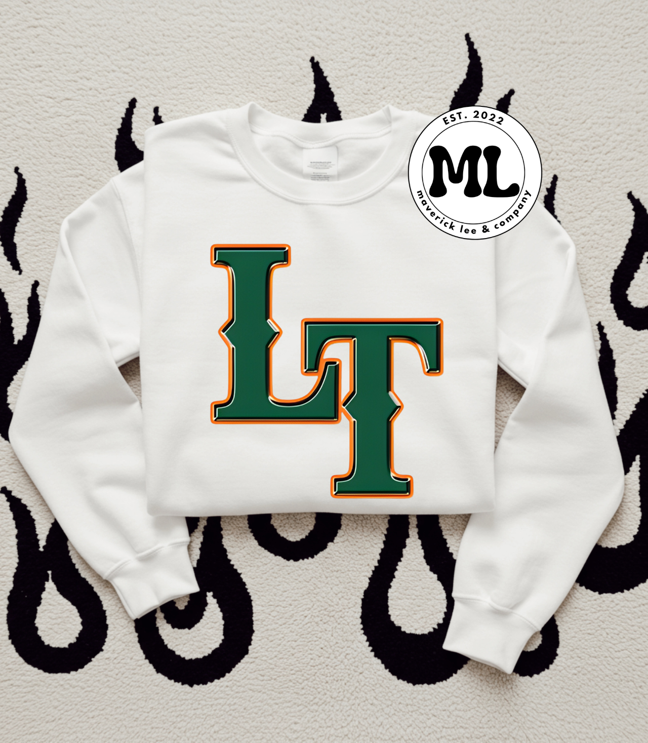 Lincoln Trail College retro logo