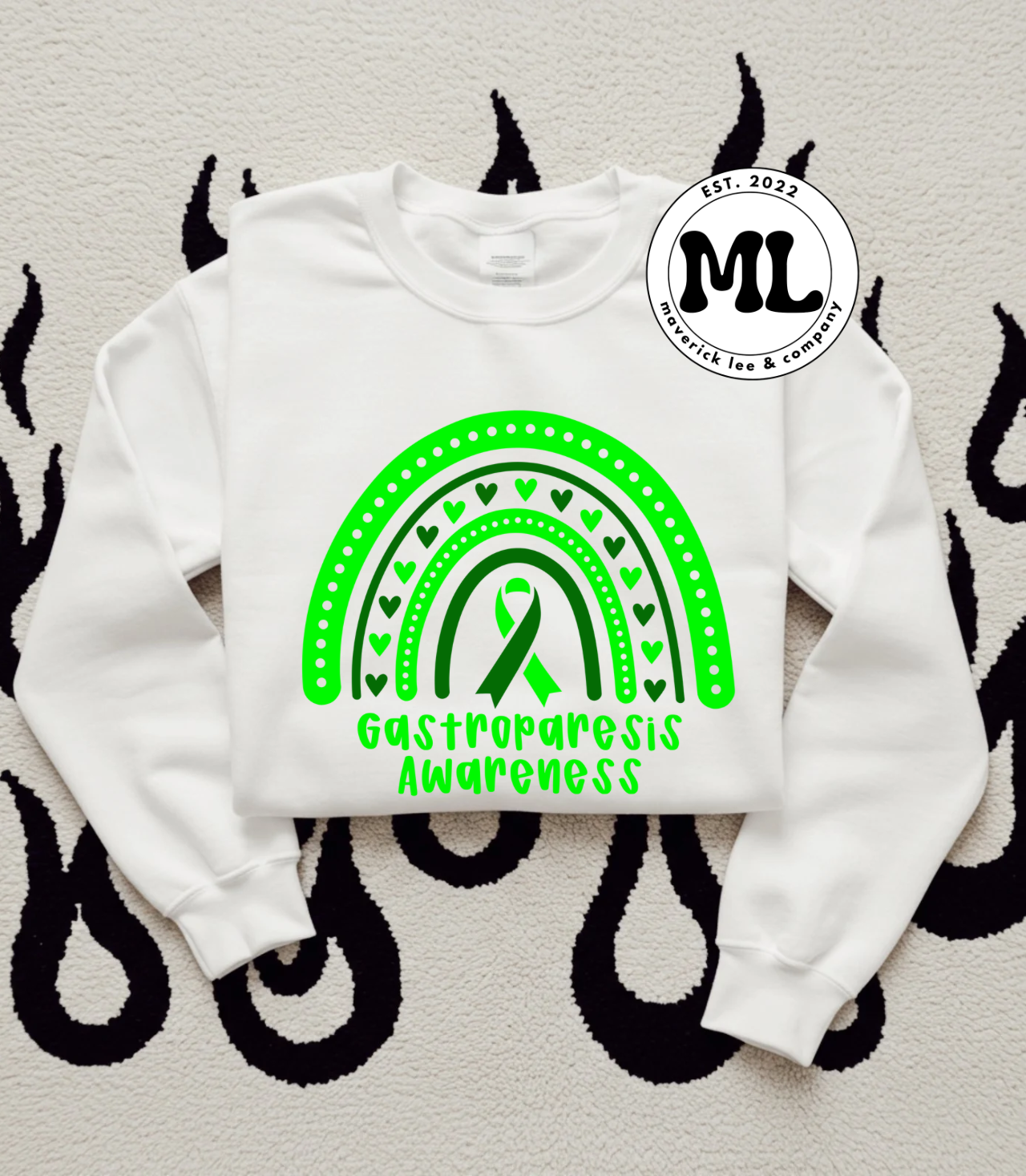 Gastroparesis awareness rainbow