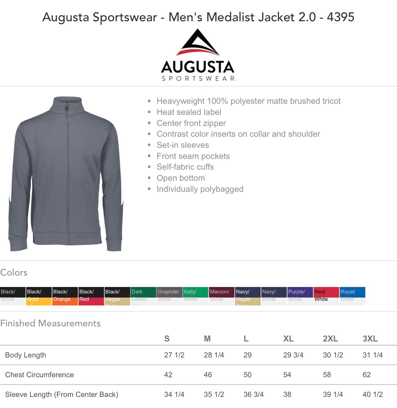 Outcast softball jacket