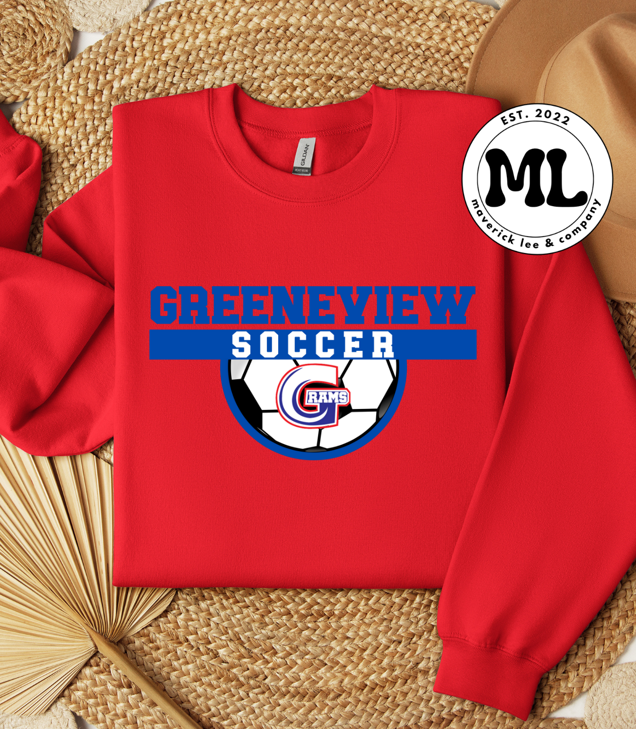 Greeneview half soccer ball