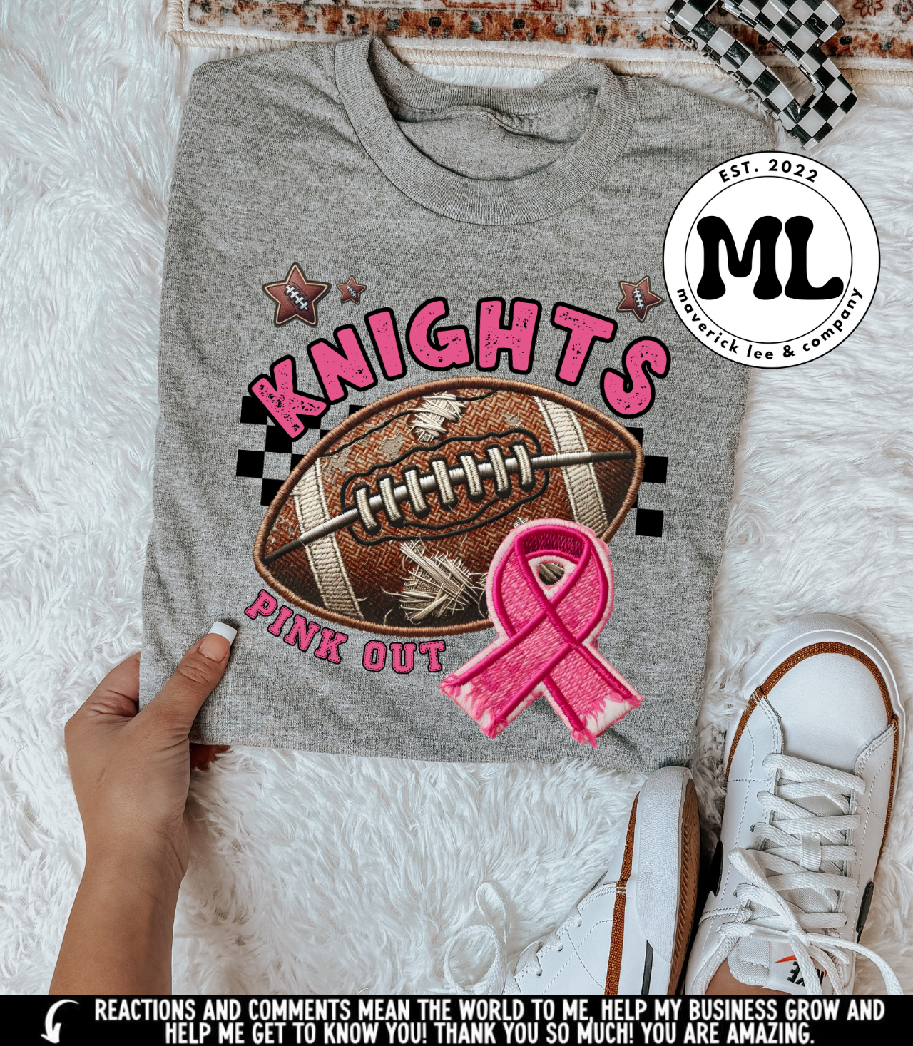 Knights pink out