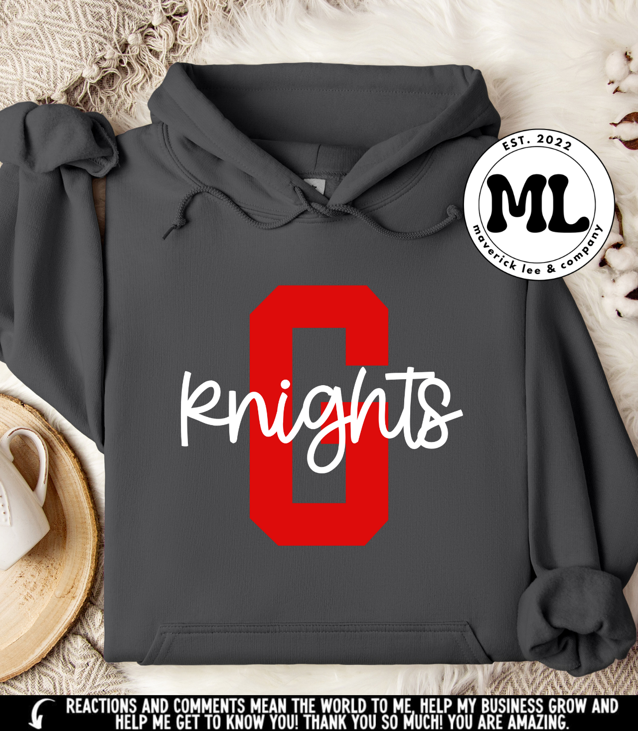 Red G white knights