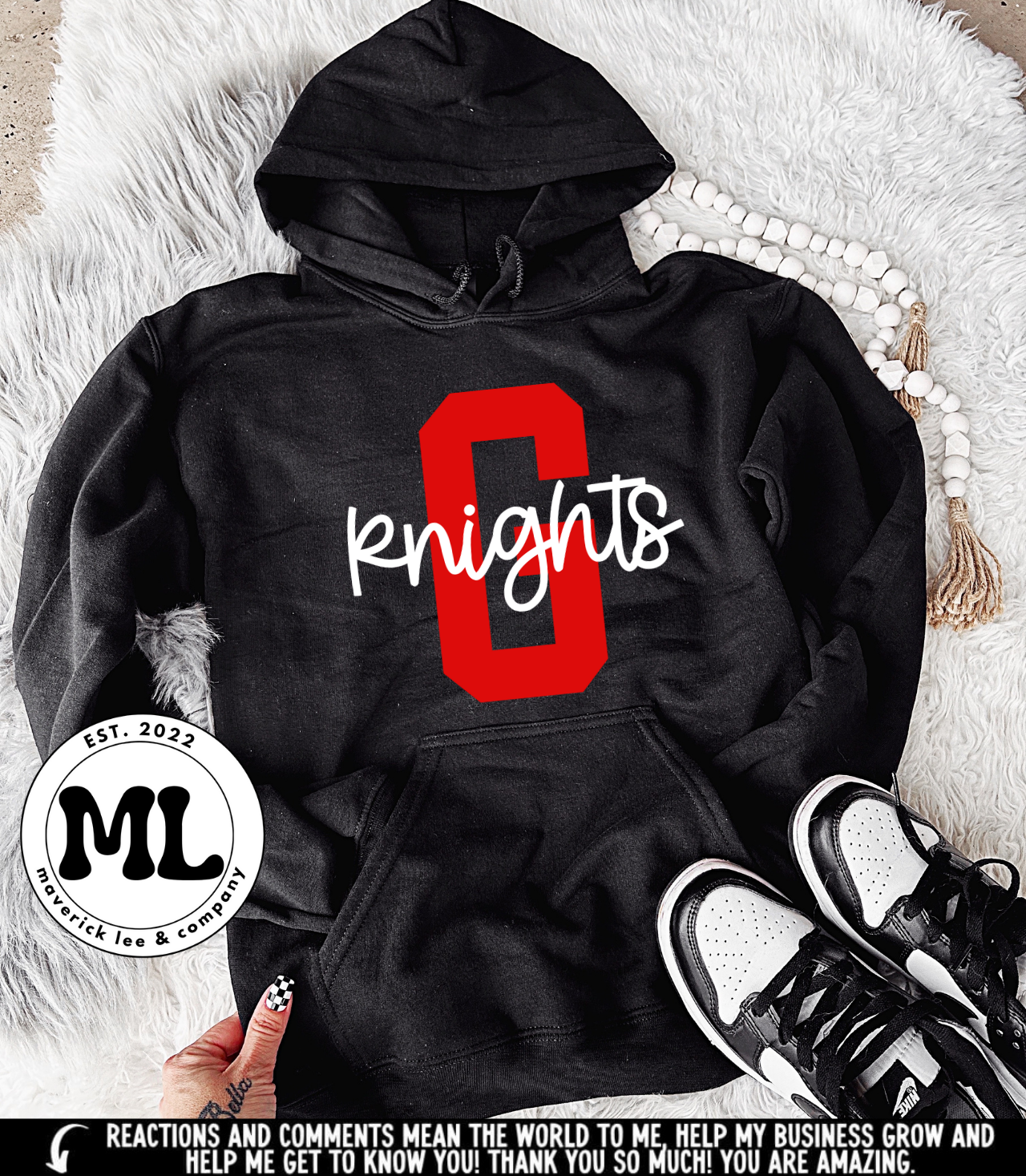 Red G white Knights