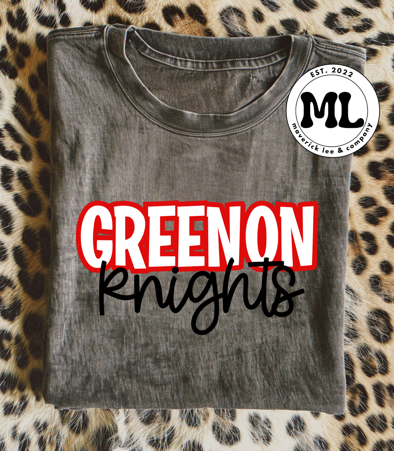 Greenon knights red/white/black